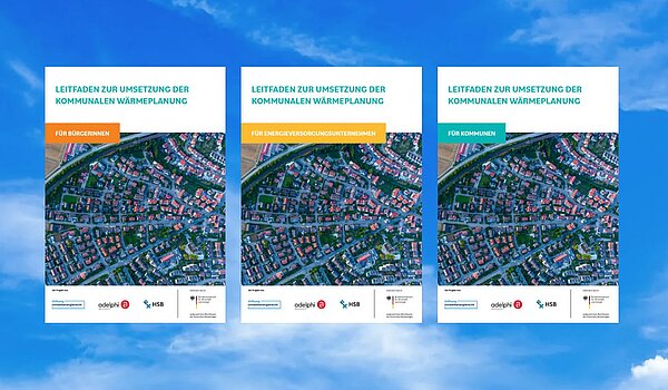 Drei Leitfäden des Projektes KoWap-Pro